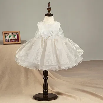 2019 Kids Girl Pearls Wedding Party Dress Children Bow First Communion Prom Ball Gown Baby Girls Lace Flower Princess Dress Q606 
2019 Kids Girl Pearls Wedding Party Dress Children Bow First Communion Prom Ball Gown Baby Girls Lace Flower Princess Dress Q606