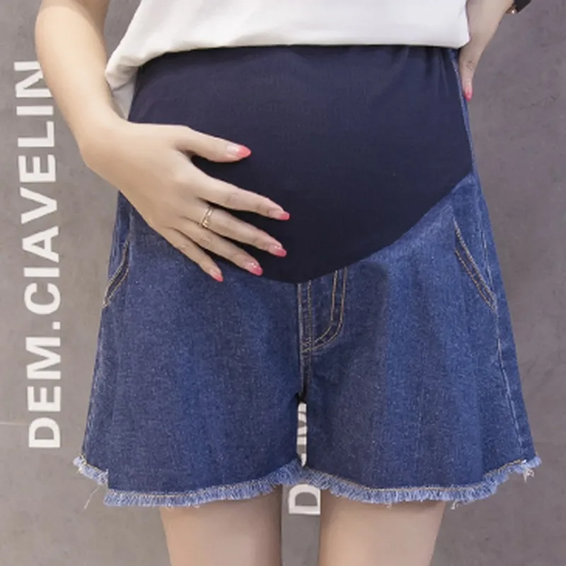 2019 Summer New Stomach Lift Loose Maternity Lace Short Pants Pregnant Women Clothing Blue Tassel Pregnancy Shorts Plus Size
2019 Summer New Stomach Lift Loose Maternity Lace Short Pants Pregnant Women Clothing Blue Tassel Pregnancy Shorts Plus Size