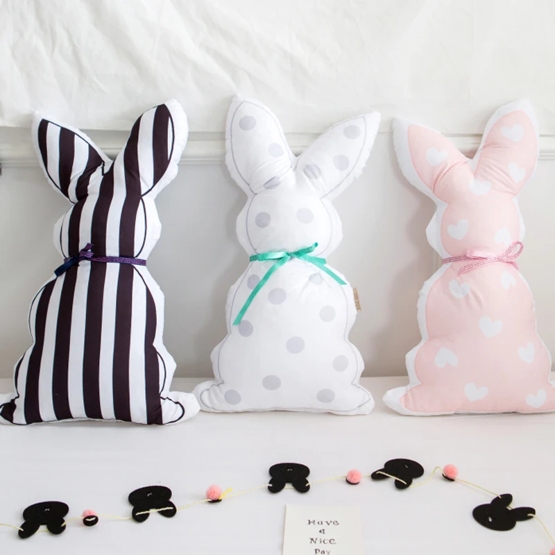 Cute Ribbon Rabbit Back Cushion Kids Room Sofa Bed Decoration Cushions Stripe Wave Point Children Sleep Pillow Doll Gift 55x30cm
Cute Ribbon Rabbit Back Cushion Kids Room Sofa Bed Decoration Cushions Stripe Wave Point Children Sleep Pillow Doll Gift 55x30cm