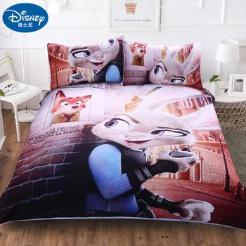 Disney 3Pcs Zootopia Bedding Sets Cartoon Duvet Cover Pillow Cases Queen King Size Couple Quilt Set Adult Double Bedding
Disney 3Pcs Zootopia Bedding Sets Cartoon Duvet Cover Pillow Cases Queen King Size Couple Quilt Set Adult Double Bedding