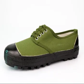 Good Quality Man/Women Flats Green Color Canvas Casual Shoes Military Camouflage Wear-resistant Rubber Safety Safety Shoes Plus
Good Quality Man/Women Flats Green Color Canvas Casual Shoes Military Camouflage Wear-resistant Rubber Safety Safety Shoes Plus