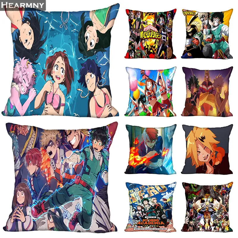 BOKU No Hero Academy Pillow Case For Home Decorative Pillows Cover Square Invisible Zippered Throw PillowCases 40X40,45X45cm
BOKU No Hero Academy Pillow Case For Home Decorative Pillows Cover Square Invisible Zippered Throw PillowCases 40X40,45X45cm