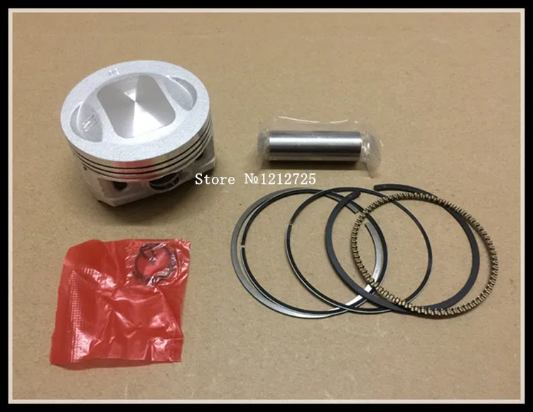 Zongshen сборки мотоцикла поршневых колец ZS150 48A/зоны/CBB150 поршень размер std 62 мм + 0.5 62.5