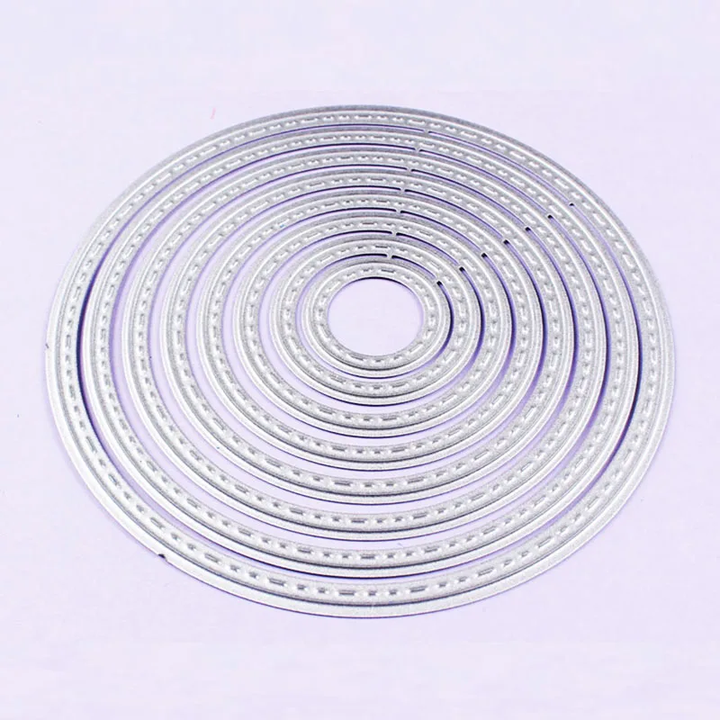 Round Circle Metal Cutting Dies For Scrapbooking DIY Photo Album Decorative Embossing Template Folder Crafts Decor#008
Round Circle Metal Cutting Dies For Scrapbooking DIY Photo Album Decorative Embossing Template Folder Crafts Decor#008