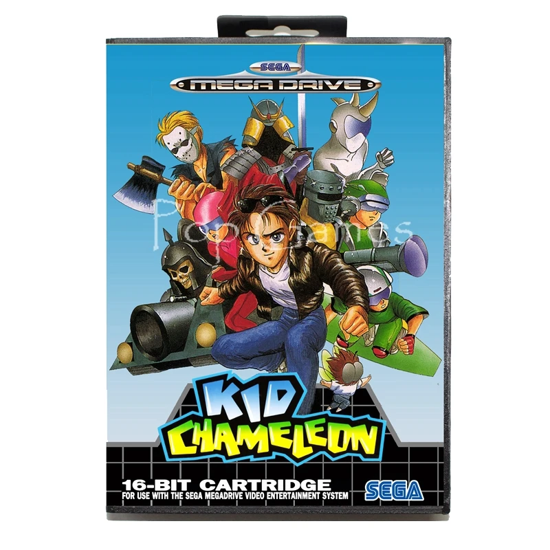 kid Chameleon 2 with Box for 16 bit Sega MD Game Card for Mega Drive for Genesis Video Console
kid Chameleon 2 with Box for 16 bit Sega MD Game Card for Mega Drive for Genesis Video Console