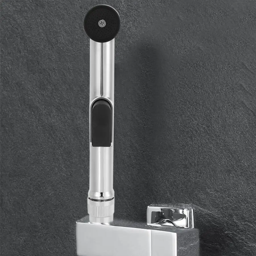 ABS Electroplating Handheld Toilet Bidet Nozzle Bathroom Sprayer Shower Head with Spring Tube G1/2 BSP
ABS Electroplating Handheld Toilet Bidet Nozzle Bathroom Sprayer Shower Head with Spring Tube G1/2 BSP