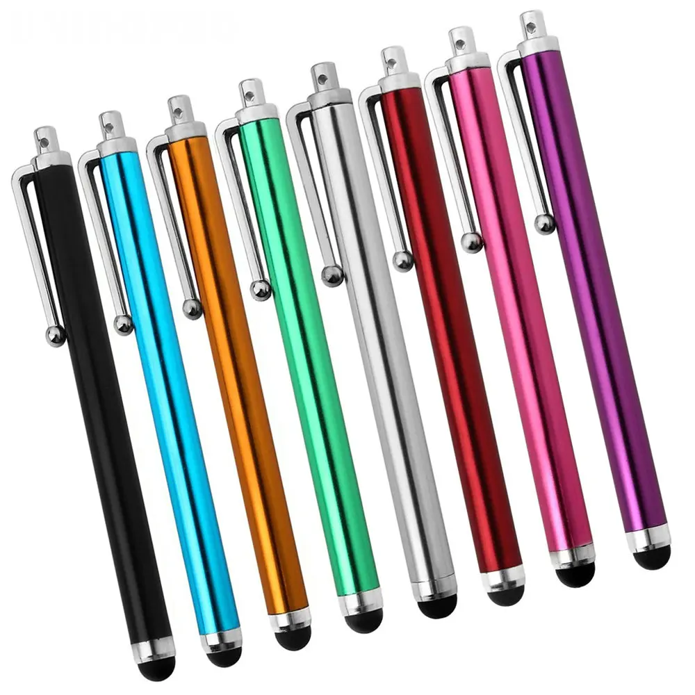50 pcs/Lot Capacitive Stylus Universal Multicolor Touch Pen With Retail Pack For iPad iPhone 7
50 pcs/Lot Capacitive Stylus Universal Multicolor Touch Pen With Retail Pack For iPad iPhone 7