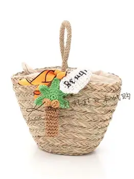 32x21CM Japanese Ladies' Holiday Seaside Style Cute Coconut Lobster Hand Pendant Straw Bag Beach Bag A2928
32x21CM Japanese Ladies' Holiday Seaside Style Cute Coconut Lobster Hand Pendant Straw Bag Beach Bag A2928