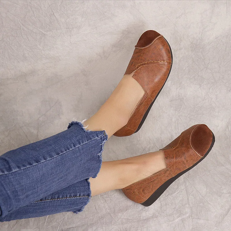 2018 new casual round head comfortable leather national wind single shoes flat soft bottom shallow mouth color shoes
2018 new casual round head comfortable leather national wind single shoes flat soft bottom shallow mouth color shoes
