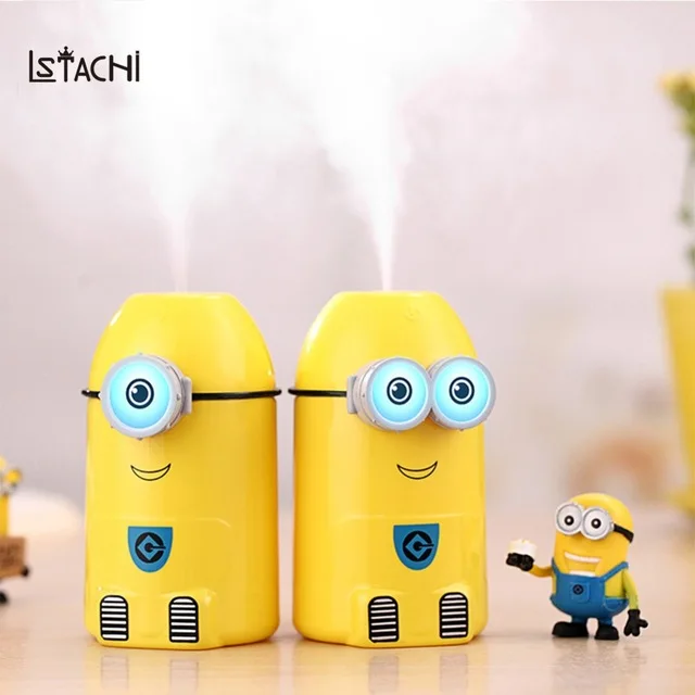 LSTACHi Mini Minions Air Humidifier Cute Cartoon Diffuser USB LED Light Diffuser Mist Maker Fogger
LSTACHi Mini Minions Air Humidifier Cute Cartoon Diffuser USB LED Light Diffuser Mist Maker Fogger
