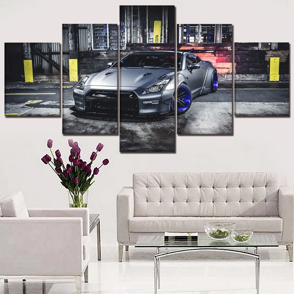 Vehicle GT-R Car Painting 5 Pieces Home HD Print Painting Artwork The Wall Art Paintings Canvas Wall Art Living Room Artwork
Vehicle GT-R Car Painting 5 Pieces Home HD Print Painting Artwork The Wall Art Paintings Canvas Wall Art Living Room Artwork