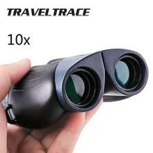 10x25 profissional binóculos compactos hd ampla visão de campo fmc lente vidro óptico telescópio para caça dobrável mini portátil(China)
