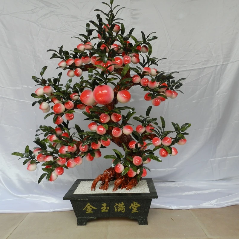 Jade handicrafts Peach-Shaped Mantou Lucky Tree 68 peach tree living room Home Furnishing creative decorations business gifts
Jade handicrafts Peach-Shaped Mantou Lucky Tree 68 peach tree living room Home Furnishing creative decorations business gifts