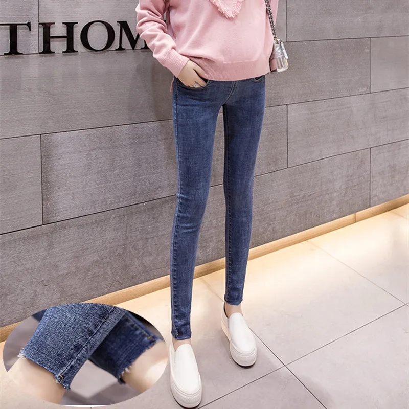 611# Stretch Denim Slim Maternity Jeans Summer Fashion Skinny Pencil Pants Clothes for Pregnant Women Adjustable Belly Pregnancy
611# Stretch Denim Slim Maternity Jeans Summer Fashion Skinny Pencil Pants Clothes for Pregnant Women Adjustable Belly Pregnancy