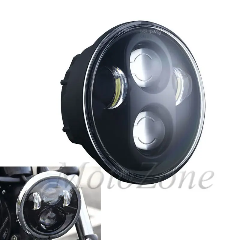 5.75 Inch Projector LED Headlight 5 3/4" Motorcycle Headlight Round Headlamp Suit For Harley Softail Dyna Sportster
5.75 Inch Projector LED Headlight 5 3/4" Motorcycle Headlight Round Headlamp Suit For Harley Softail Dyna Sportster