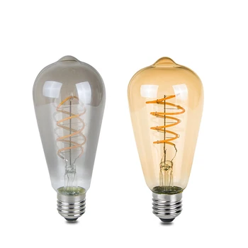 Ampoule 3W LED E27 Edison Bulb 85-265V Incandescent Retro Light ST64 2200K Dimmable E27 Vintage Antique Edison Bulbs Brown/Grey
Ampoule 3W LED E27 Edison Bulb 85-265V Incandescent Retro Light ST64 2200K Dimmable E27 Vintage Antique Edison Bulbs Brown/Grey
