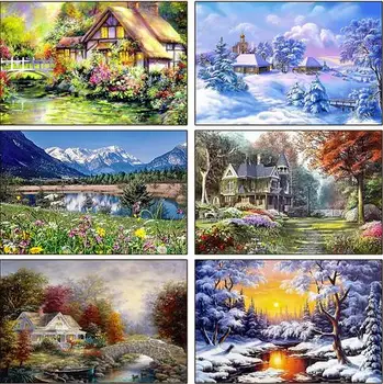 DIY 3d square diamond painting autumn cross stitch bead pattern embroidery landscape waterfall diamond mosaic painting Handmade
DIY 3d square diamond painting autumn cross stitch bead pattern embroidery landscape waterfall diamond mosaic painting Handmade