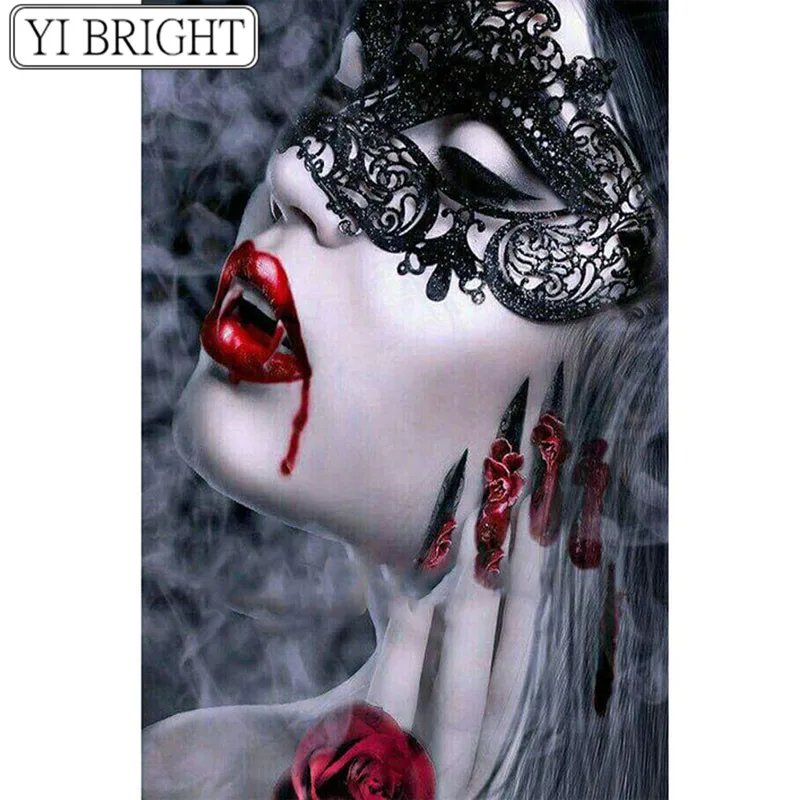 Diy Diamond Painting Cross Stitch Vampire Woman Pattern Mosaic Crystal Needlework 5D full Square Diamond Embroidery beaded LK1
Diy Diamond Painting Cross Stitch Vampire Woman Pattern Mosaic Crystal Needlework 5D full Square Diamond Embroidery beaded LK1