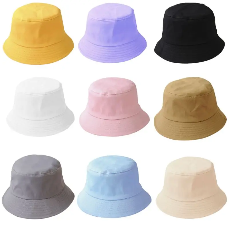 Korean Adult Kids Summer Foldable Bucket Hat Solid Color Hip Hop Wide Brim Beach UV Protection Round Top Sunscreen Fisherman Cap
Korean Adult Kids Summer Foldable Bucket Hat Solid Color Hip Hop Wide Brim Beach UV Protection Round Top Sunscreen Fisherman Cap