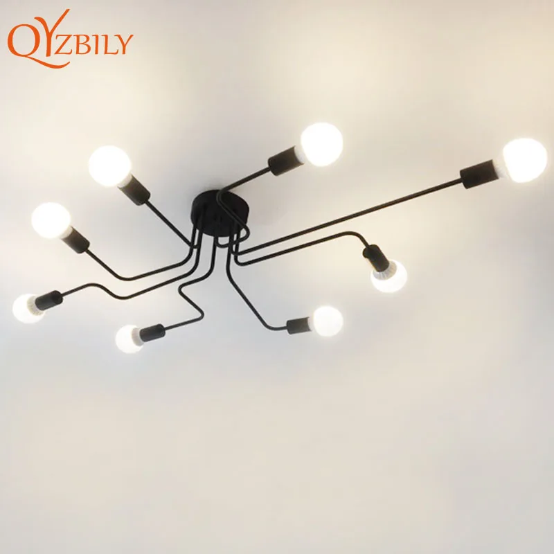 Ceiling lights Vintag ceiling lamp living room 8 heads light fixtures lustres nordic decoration hom modern lampe surface mounted
Ceiling lights Vintag ceiling lamp living room 8 heads light fixtures lustres nordic decoration hom modern lampe surface mounted
