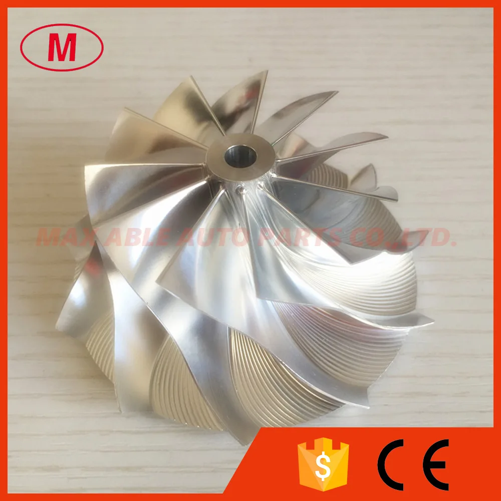 GTX3582 62.45/82.36mm 11+0 blades high performance racing turbocharger billet/milling/aluminum 2618 compressor wheel
GTX3582 62.45/82.36mm 11+0 blades high performance racing turbocharger billet/milling/aluminum 2618 compressor wheel