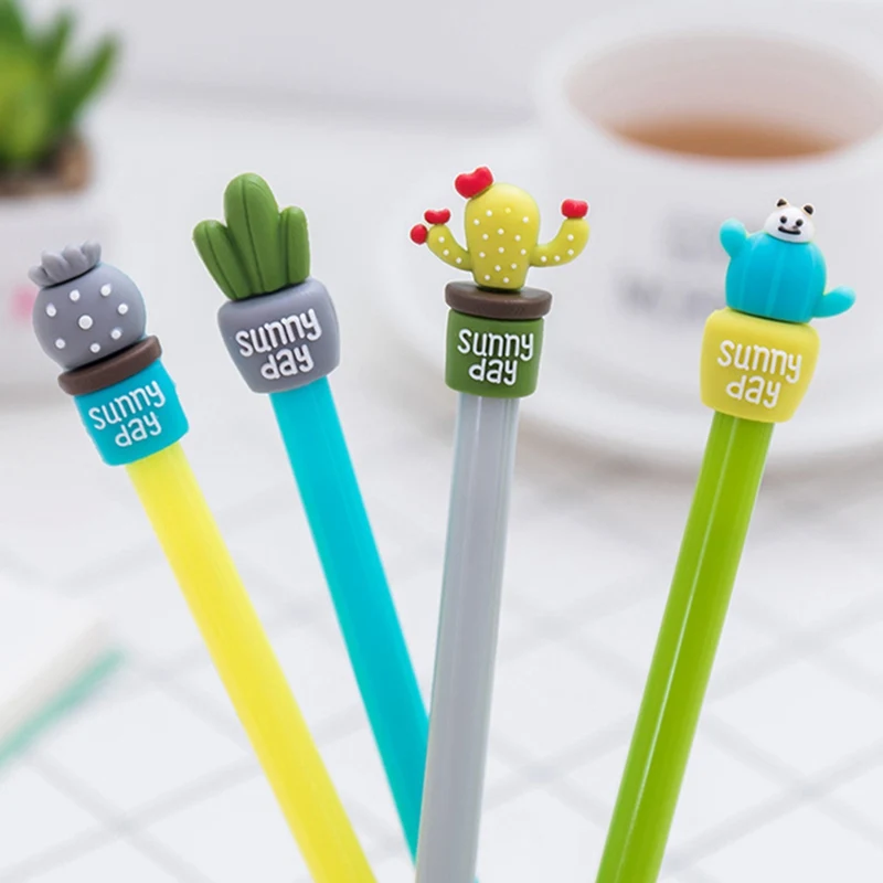 1Pc Korean Cute Sunny Day Cactus Pens Novelty Advertising Kids Student Gel Pen Gifts School Office Stationery Supplies
1Pc Korean Cute Sunny Day Cactus Pens Novelty Advertising Kids Student Gel Pen Gifts School Office Stationery Supplies