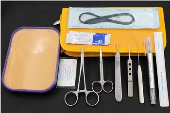 Double eyelid suture practice education training kit embedding surgery skin model with other instrument
Double eyelid suture practice education training kit embedding surgery skin model with other instrument