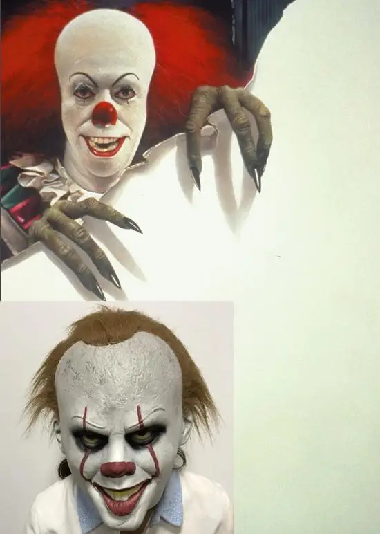Pennywise Cosplay Mask Stephen King's It Clown Cos Masque Party Latex Head Cover Halloween Cosplay Costumes Carnival disguisment
Pennywise Cosplay Mask Stephen King's It Clown Cos Masque Party Latex Head Cover Halloween Cosplay Costumes Carnival disguisment