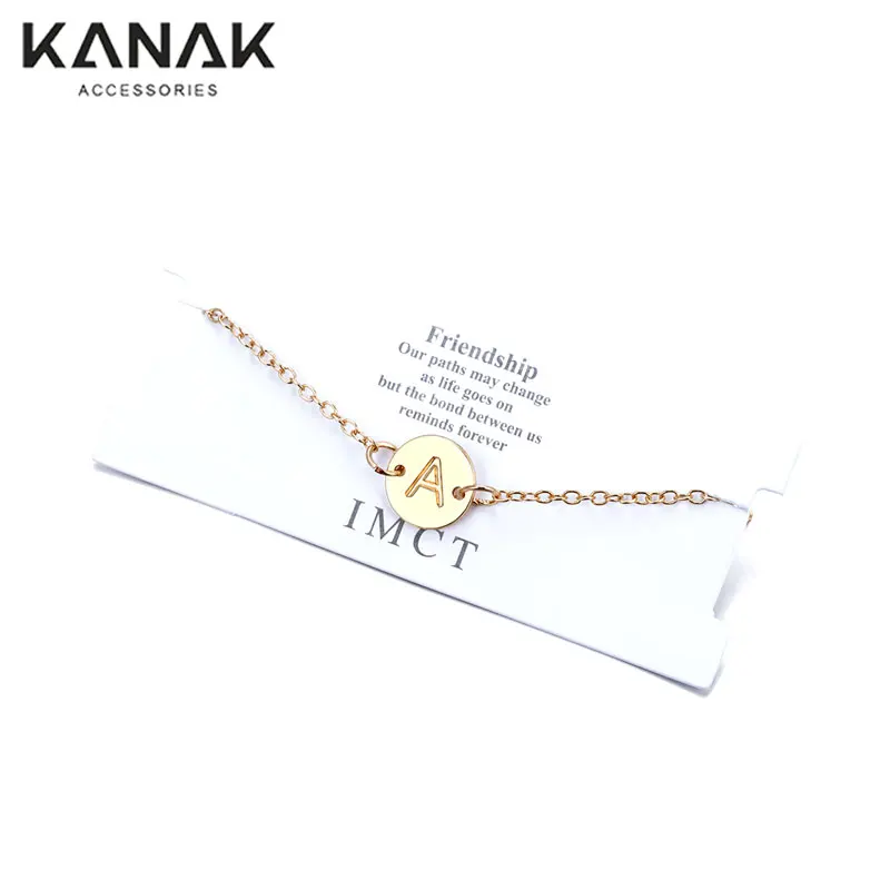 Personality Custom Letter Bracelet In Charm Barcelet Simple DIY Cross-border For Gold Small Round Glossy Letter Bracelet Anklet
Personality Custom Letter Bracelet In Charm Barcelet Simple DIY Cross-border For Gold Small Round Glossy Letter Bracelet Anklet