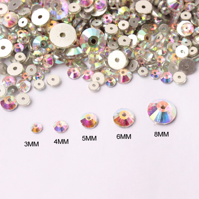 Mid-hole Rhinestone Clear Mix Size 3mm/4mm/5mm/6mm/8mm One Hole Flatback Rhinestones for Nail art Free Shipping
Mid-hole Rhinestone Clear Mix Size 3mm/4mm/5mm/6mm/8mm One Hole Flatback Rhinestones for Nail art Free Shipping