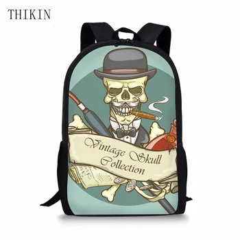 THIKIN Cool Skull Mr. Cartoon Printed School Bags for Men School-backpack Teenager Boys Children Bag Travel Rucksack Mochila
THIKIN Cool Skull Mr. Cartoon Printed School Bags for Men School-backpack Teenager Boys Children Bag Travel Rucksack Mochila