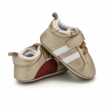 Infant Newborn Baby Boys Girls Soft PU Heart Print Autumn Lace-Up First Walkers Sneakers Shoes Toddler Classic Casual Shoes new
Infant Newborn Baby Boys Girls Soft PU Heart Print Autumn Lace-Up First Walkers Sneakers Shoes Toddler Classic Casual Shoes new