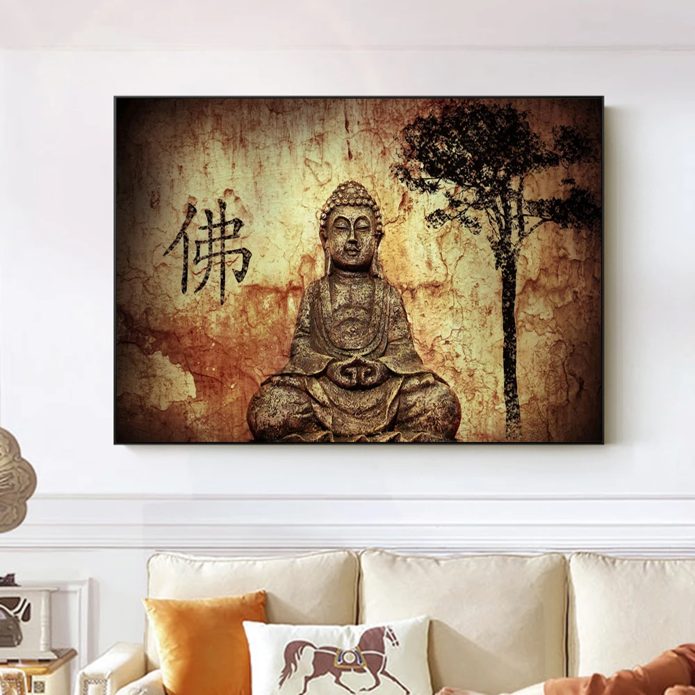 Vintage Buddha Posters And Prints Protrait Of Sakyamuni Buddha Canvas Art Prints Buddhist Decorative Painting For Living Room
Vintage Buddha Posters And Prints Protrait Of Sakyamuni Buddha Canvas Art Prints Buddhist Decorative Painting For Living Room