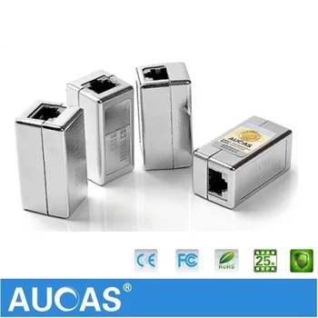 AUCAS network splitter rj45 Modular adapter Coupler Cat6a FTP Shield (1 way) Connector Ethernet Splitter Adapter
AUCAS network splitter rj45 Modular adapter Coupler Cat6a FTP Shield (1 way) Connector Ethernet Splitter Adapter