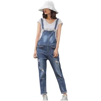 Womens Jumpsuit Denim Overalls Women 2017 New Casual Strap Hole Ripped Jeans Overalls
Womens Jumpsuit Denim Overalls Women 2017 New Casual Strap Hole Ripped Jeans Overalls