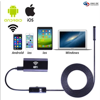 200W pixels 8mm diameter WiFi connection wireless endoscope industrial endoscope support Andrews Apple phone Medical gynecology
200W pixels 8mm diameter WiFi connection wireless endoscope industrial endoscope support Andrews Apple phone Medical gynecology