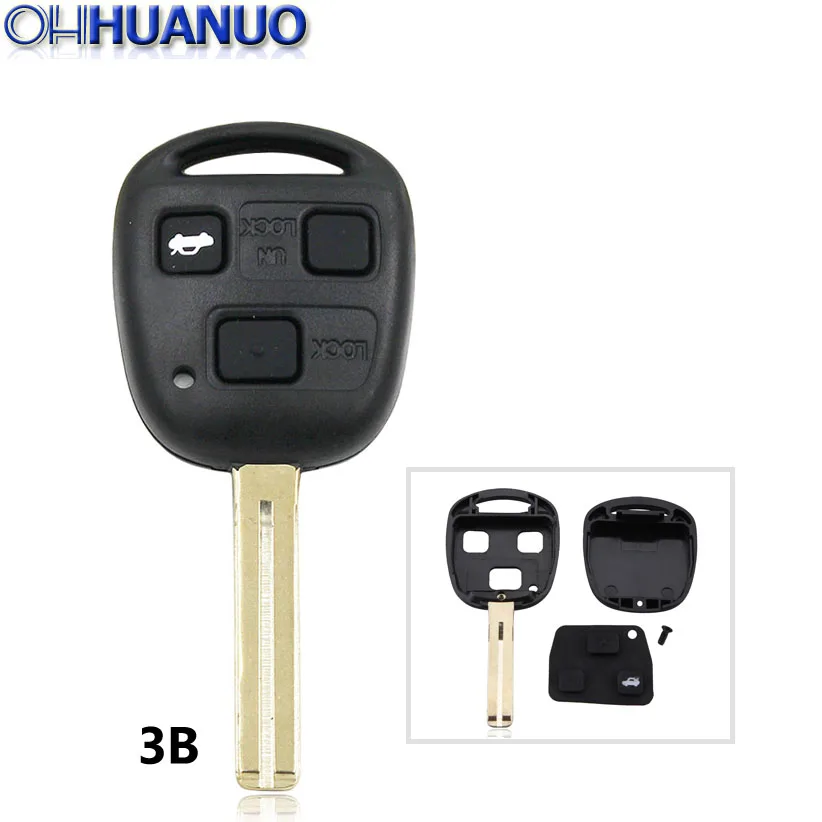 Replacemen New Remote Key Case Shell 3 Button For Lexus ES300 GX470 LS430 RX400h Toy48 ( Short) Blade 37mm
Replacemen New Remote Key Case Shell 3 Button For Lexus ES300 GX470 LS430 RX400h Toy48 ( Short) Blade 37mm