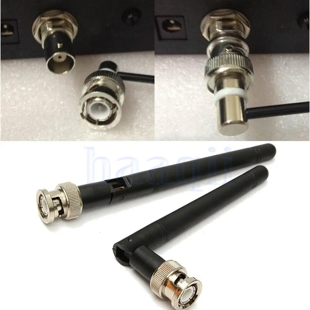 GHH 2 UHF Antenna with BNC Connector Replacement for Sennheiser EW100 EW300 EW500 G3 Receiver Steady Constant Frequency AA2975X2
GHH 2 UHF Antenna with BNC Connector Replacement for Sennheiser EW100 EW300 EW500 G3 Receiver Steady Constant Frequency AA2975X2