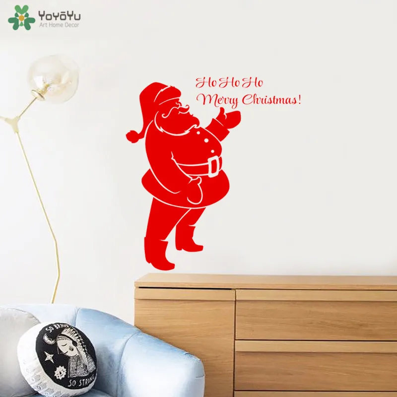 YOYOYU Wall Decal Santa Claus Pattern Vinyl Wall Stickers Merry Christmas Sign Window Decor Houseware Art Decoration Gift CT813
YOYOYU Wall Decal Santa Claus Pattern Vinyl Wall Stickers Merry Christmas Sign Window Decor Houseware Art Decoration Gift CT813