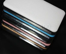 Newest Leather Power Bank 8000mah Portable Charger Powerbank Mobile Phone Backup Powers External Battery Charger With Package