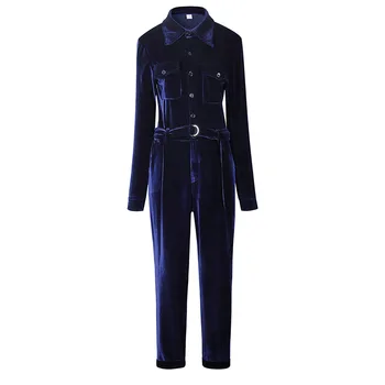Spring Autumn New Women Jumpsuits Rompers Velour Long Sleeve Loose Jumpsuits Casual Style Jumpsuit Women Sashes WJ54
Spring Autumn New Women Jumpsuits Rompers Velour Long Sleeve Loose Jumpsuits Casual Style Jumpsuit Women Sashes WJ54