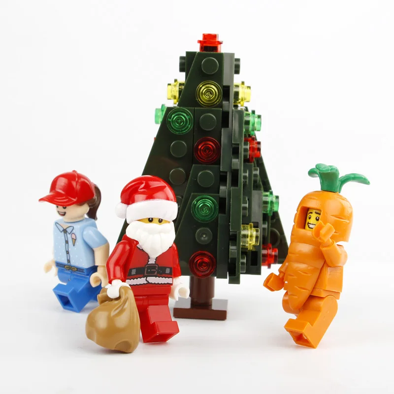 MOC Christmas Tree Santa Building Blocks City Parts Plants Compatible Bricks Decoration Colour Lights DIY Toys for Children C069
MOC Christmas Tree Santa Building Blocks City Parts Plants Compatible Bricks Decoration Colour Lights DIY Toys for Children C069