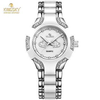

Special Offer Watch Women Gold Fashion Casual Luxury Brand KINGSKY Ladies Quartz-Watch Relojes Mujer 2020 Relogio Feminino