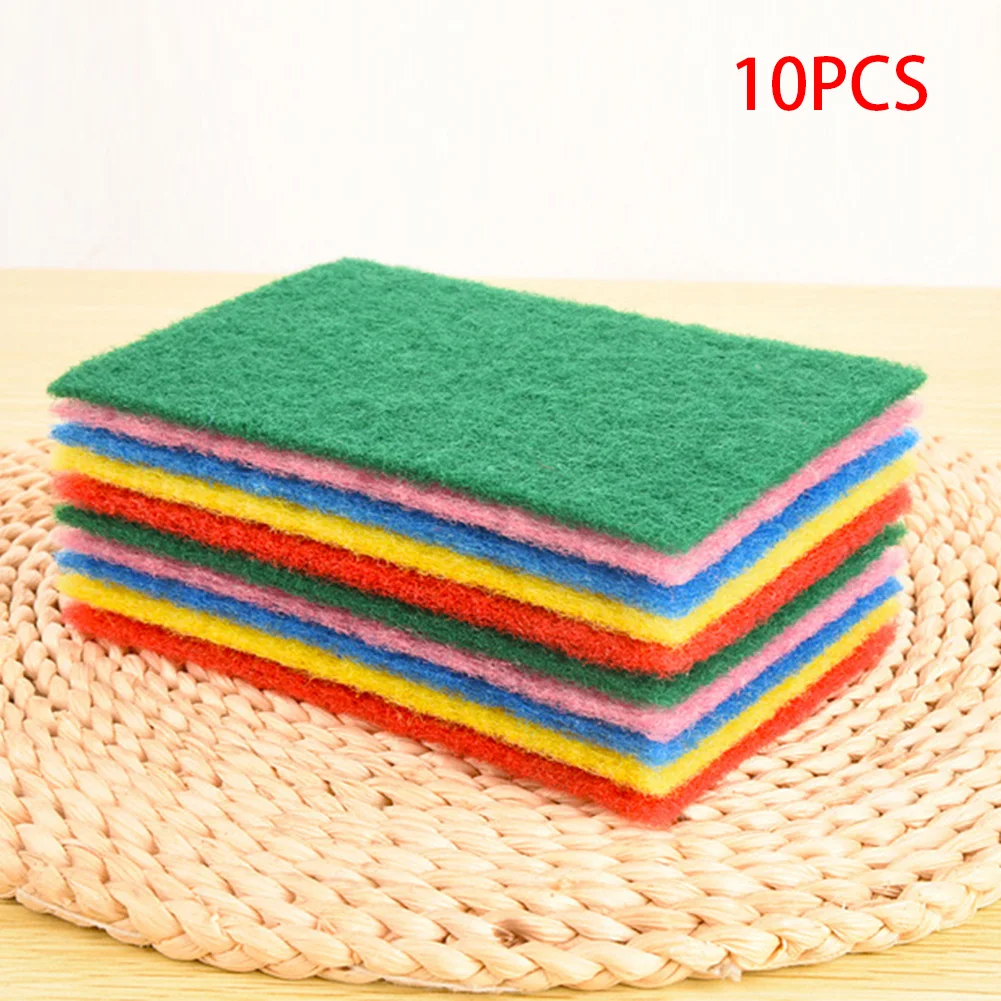 10 Pcs / Set Cloth Dish Microfiber Scouring Pad Cleaning Cloth Dish Towel Strong Decontamination Highly Efficient Color Mix
10 Pcs / Set Cloth Dish Microfiber Scouring Pad Cleaning Cloth Dish Towel Strong Decontamination Highly Efficient Color Mix