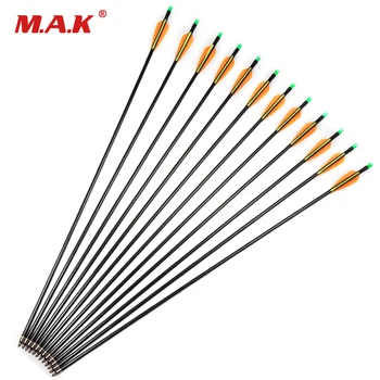 6/12/24pcs 30 Inches Spine 500 Fiberglass Arrows with Replace Arrowhead Adjustable Nock for Hunting Compound Bow Long Arrows
6/12/24pcs 30 Inches Spine 500 Fiberglass Arrows with Replace Arrowhead Adjustable Nock for Hunting Compound Bow Long Arrows