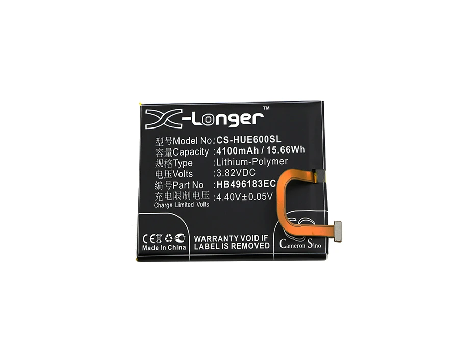 Высококачественный аккумулятор Cameron Sino 4100 мАч HB496183ECC для Huawei Enjoy 6 две SIM карты NCE AL00