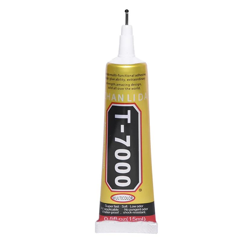 4Pcs Epoxy Super 15ML T7000 Glue Black Resin Adhesive T-7000 Glass Stone Fabric Cloth Leather Plastic Touch Screen Paper Rubber
4Pcs Epoxy Super 15ML T7000 Glue Black Resin Adhesive T-7000 Glass Stone Fabric Cloth Leather Plastic Touch Screen Paper Rubber