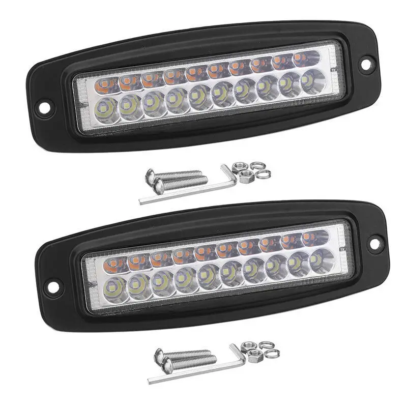 60W 12000 LM Car Flush Mount Light Bar LED Dual Color Driving Lamp Turn Signal Work Light Bar
60W 12000 LM Car Flush Mount Light Bar LED Dual Color Driving Lamp Turn Signal Work Light Bar