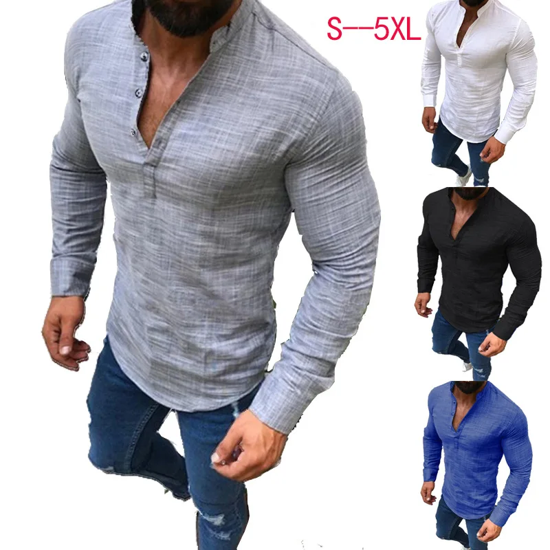 OLOME 2019 Mens Shirt Summer Long Sleeve Shirt Linen Men Brand Clothing Casual slim fit Cotton plaid Shirts camisas hombre
OLOME 2019 Mens Shirt Summer Long Sleeve Shirt Linen Men Brand Clothing Casual slim fit Cotton plaid Shirts camisas hombre