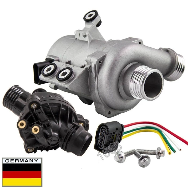 AP02 NEW Electric Water Pump+Thermostat Kit Fits For BMW 328i 528i 530xi 525xi X3 X5
AP02 NEW Electric Water Pump+Thermostat Kit Fits For BMW 328i 528i 530xi 525xi X3 X5